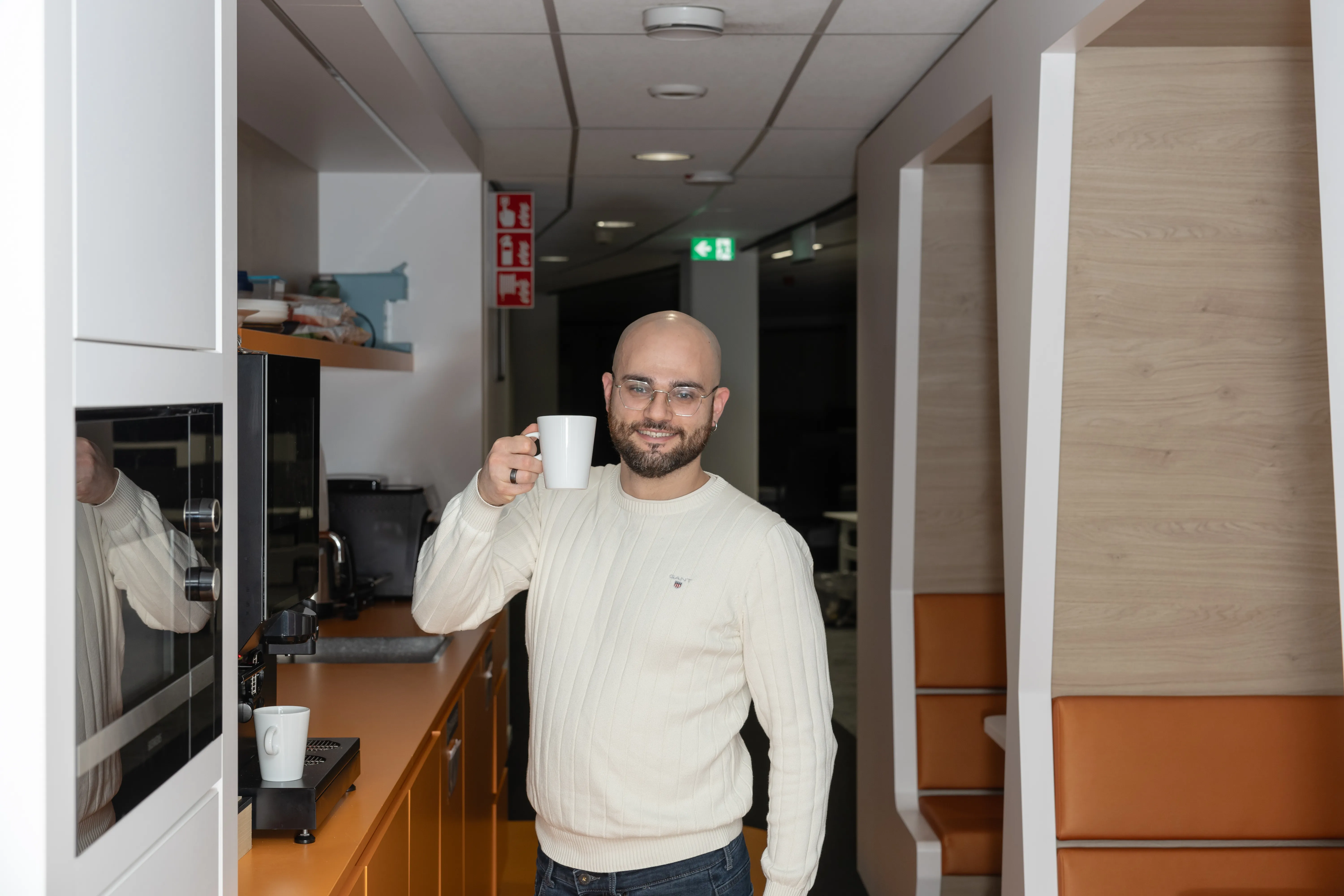 Lanza Engineers structural engineering team at work in the Rotterdam office