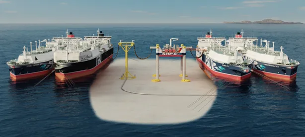 Offshore LNG Terminal: Self-installing Regas Platform Conceptual Design
